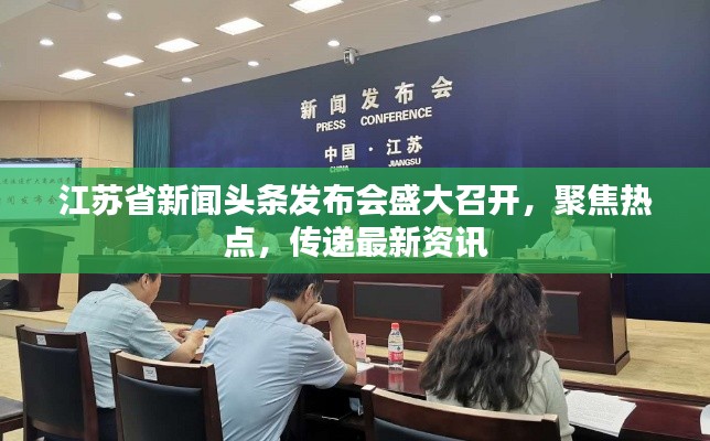 江蘇省新聞?lì)^條發(fā)布會(huì)盛大召開(kāi)，聚焦熱點(diǎn)，傳遞最新資訊