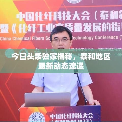 今日頭條獨家揭秘，泰和地區(qū)最新動態(tài)速遞