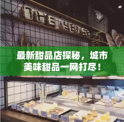 最新甜品店探秘，城市美味甜品一網(wǎng)打盡！