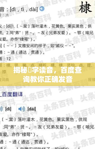 揭秘詶字讀音，百度查詢教你正確發(fā)音