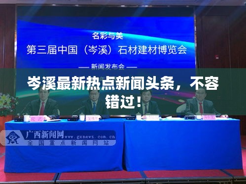 岑溪最新熱點(diǎn)新聞?lì)^條，不容錯(cuò)過(guò)！