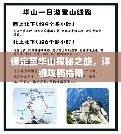 保定至華山探秘之旅，詳細(xì)攻略指南